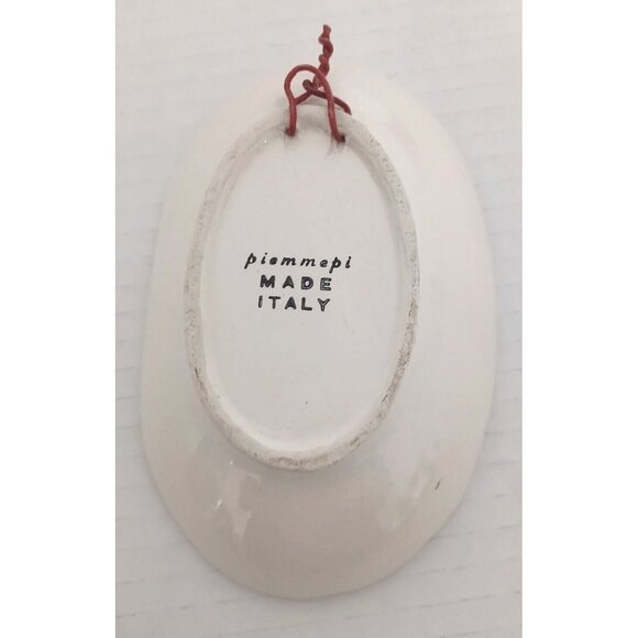 Piemmepi Italy Dish Plate Woman Drawing RARE Small - Picture 2 of 10